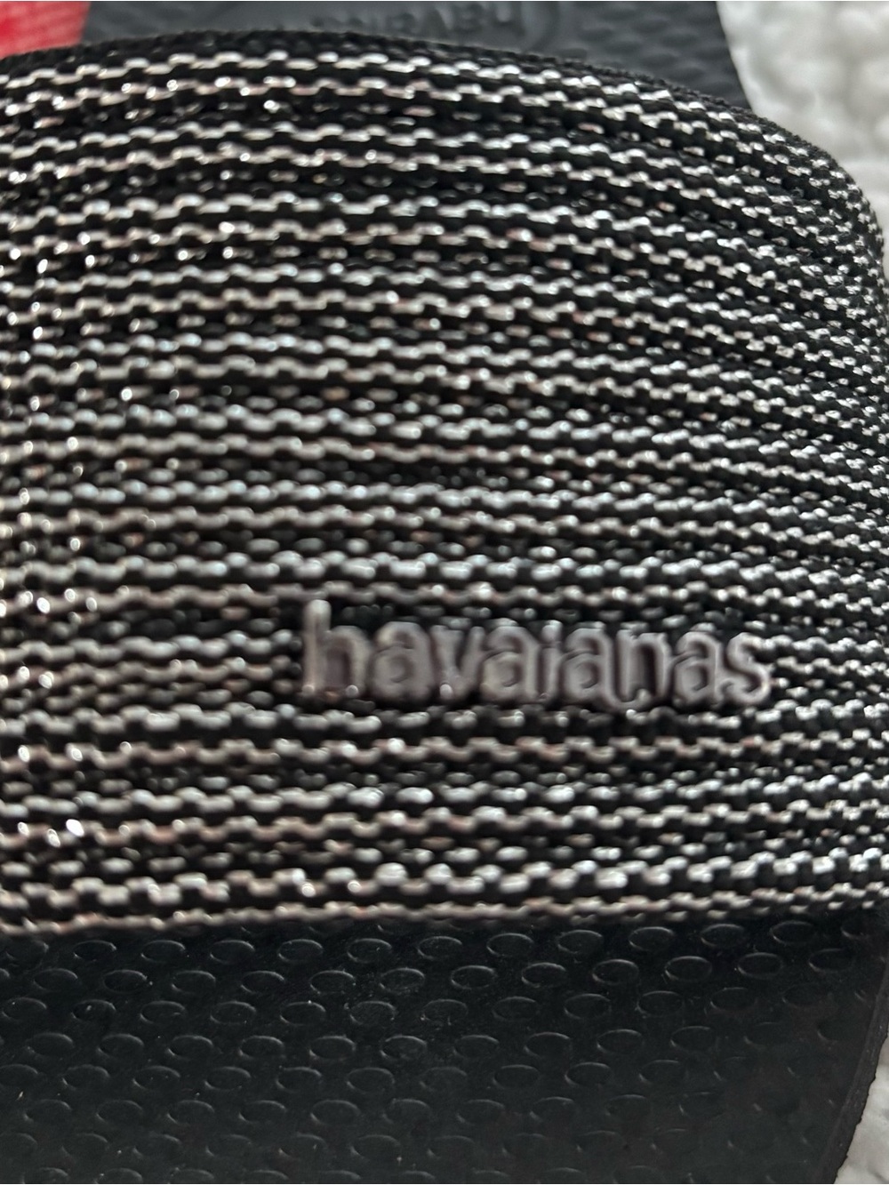 Havaianas Slides Size 37/38. Black/Silver. Brand New. With Tags - Picture 3 of 10